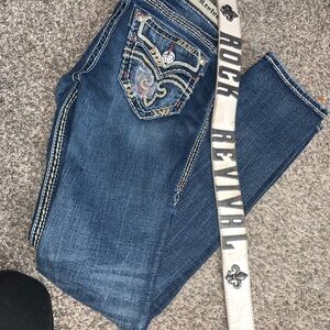 Rock Revival jeans with belt